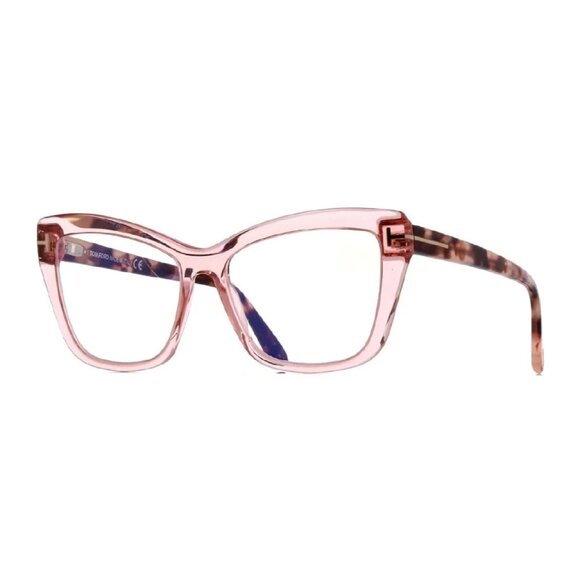 NEW TOM FORD EYEGLASSES PINK WOMEN CAT EYE EYEWEAR - Picture 1 of 3